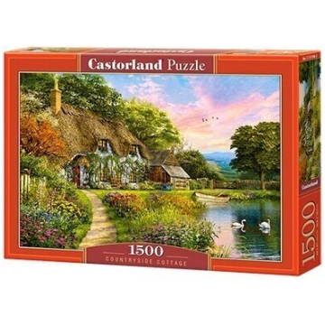 Puzzle 1500 elements Countryside Cottage Castorlan