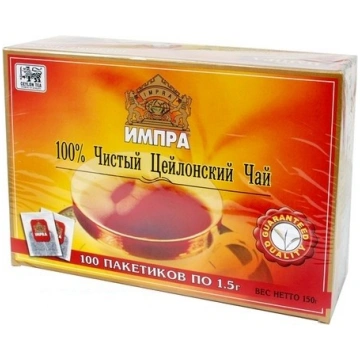 Impra Ceilona Tēja Black Red 100 paciņas 1.5 g. 47