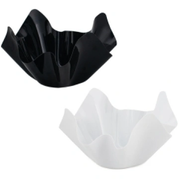 Plastmasas bļoda uzkodām, augļiem, konfektēm, cepu