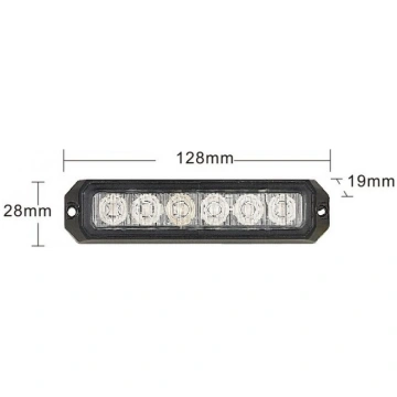 Stroboskops 6 LED