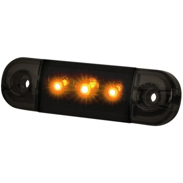 Sānu gabarītgaisma DARK KNIGHT SLIM 3 LED dzeltena
