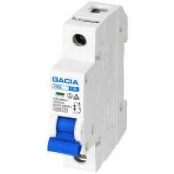 1P TYP D 10.0A automātslēdzis SB6L Gacia SB6L1PD10