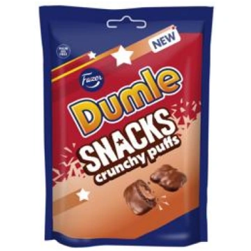 Šokolādes konfektes FAZER DUMLE Crunchy Puffs 100g