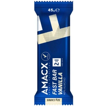 Amacx Fast Bar | enerģijas batoniņš 45g Vaniļas
