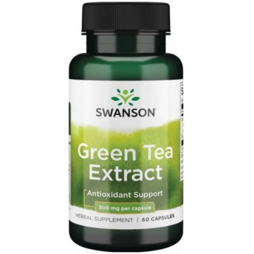 Green Tea Extract 500mg Antioxidant Support Zaļās 