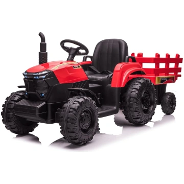 Bērnu elektriskais traktors ar piekabi HATIS, sark