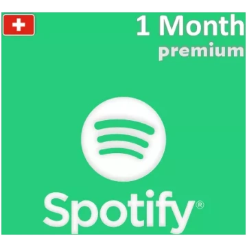 Spotify Premium dāvanu karte 1 mēnesim (Šveice)