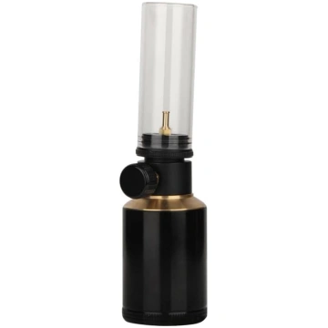 Kempinga gāzes lampa, sveču lampa ar tukšu bundžu,