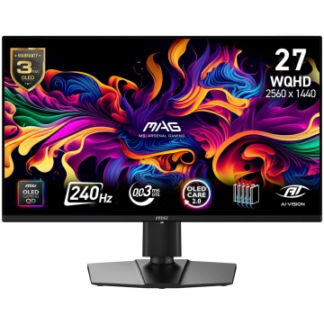 MSI MAG 274QP QD-OLED X24 monitors 26.5" 2560×1440