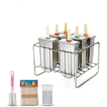 Ice Lolly Mold Nerūsējošā tērauda Popsicle Mold Ic