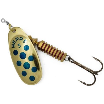 Mepps COMET-5 11,0g Gold/Blue Dots