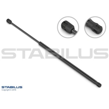 Gāzes atspere, Bagāžas/Kravas nodalījuma vāks STAB