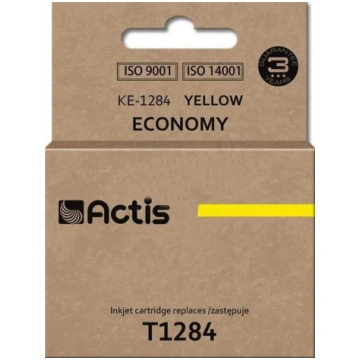 Tintes printera kasetne Actis ACS tusz Eps T1284 Y