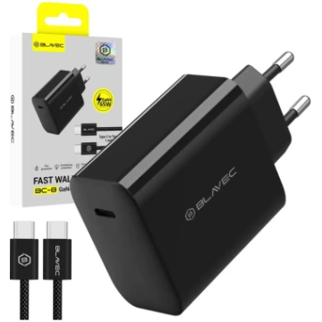 Blavec Wall charger BC-8 GaN4 - Type C - PD QC 65W