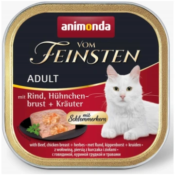 ANIMONDA Vom Feinsten mitrā kaķu barība pieaugušie