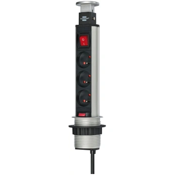 Sadalītājs Brennenstuhl Tower-Power 3GN 2M — Brenn