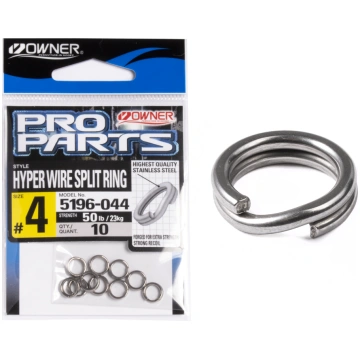 Riņķi Owner HYPER WIRE SPLIT RING 5196-044-04