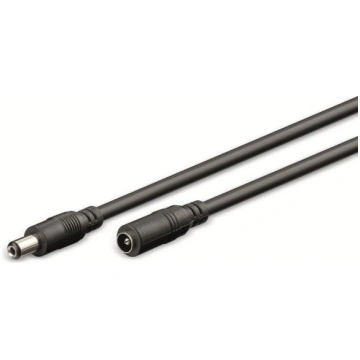 Goobay DC Extension Cable 3 m black 3 m - with DC 