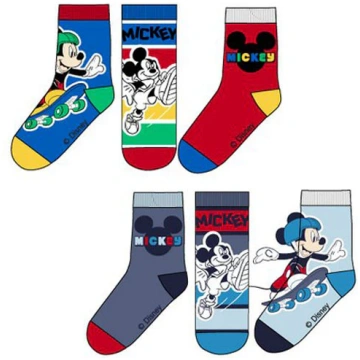 Disney Mickey Skate bērnu zeķes 23-34