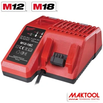 Akumulatoru uzlādes ierīce Milwaukee M12 18 C M12-
