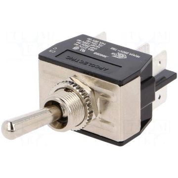 Switch: toggle | Pos: 2 | DPDT | ON-ON | 10A/250VA