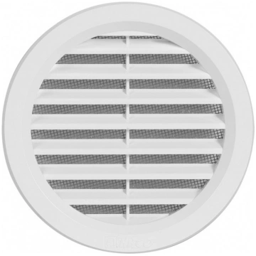 HACO VM100B apaļa plastmasas ventilācijas reste ar