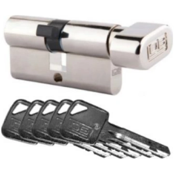 Cilindrs LOB ASSA ABLOY 40/40 Z CR blister, hroms 