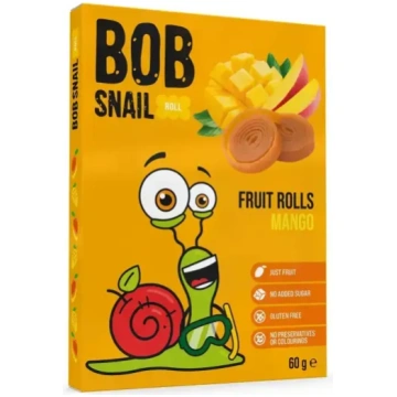 Mango rullīši BOB SNAIL, 60g