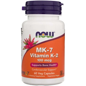 Now Foods NOW FOODS vitamīns K2 MK-7 100 µg – 60 k
