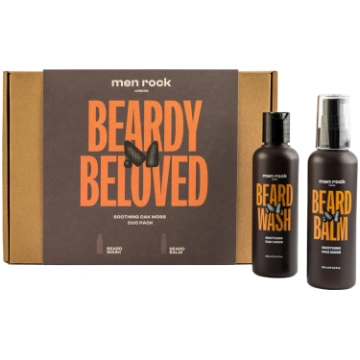 Men Rock Duo Soothing Oak Moss Beard Kit Bārdas ko