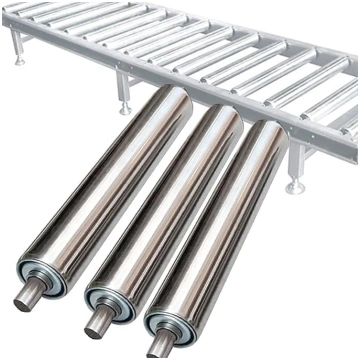 Robusta Edelstahl-Rollenförderrollen, 32 mm Durchm