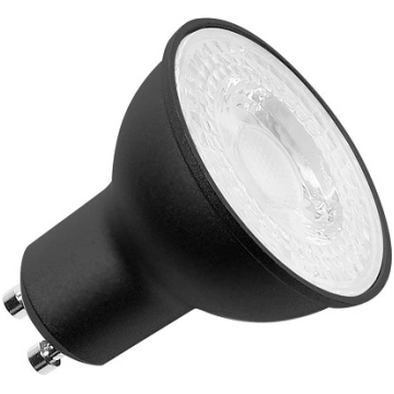 1005077 PAR16 LED Spuldze melna 6W 2700K 450lm 36*