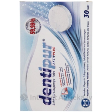 Dentipur rapid cleansing tabletes protēžu tīrīšana