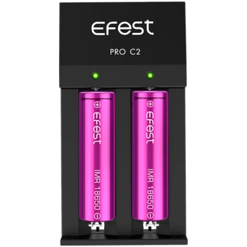 Akumulatora lādētājs Efest Pro C2 EFE-C2-PRO