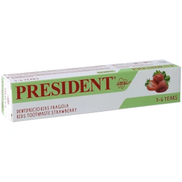 PRESIDENT Kids Strawberry zobu pasta, 50 ml