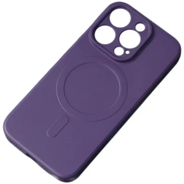Silikona maciņš ar MagSafe priekš iPhone 15 Violet