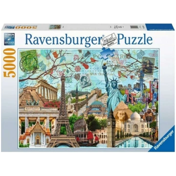 Ravensburger Puzzle 5000 elementow Duze miasto 171