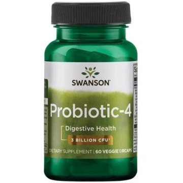SWANSON Probiotic-4 (60 kapsulas)