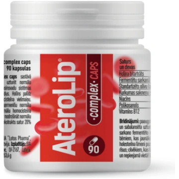 ATEROLIP Complex caps, kapsulas N90