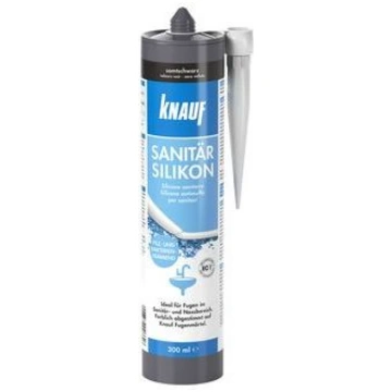 Sanitārais silikons Knauf Sanitar-Silicon 300ml, S
