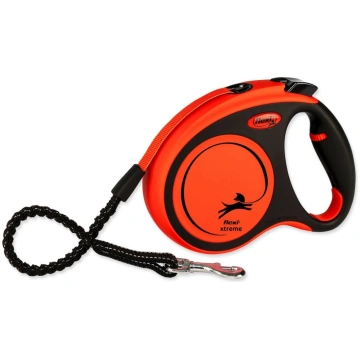 Flexi Xtreme pavada ar lenti M oranža 5m STREFA s.