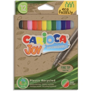 Carioca Flomāsteri Carioca Joy Ecofamily 12 krāsu