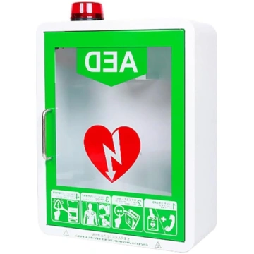 Sirds defibrilācijas signalizācijas trauksmes kast
