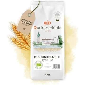 Bioloģiskā speltas milti tipa 812 [5 kg] – univers