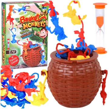 Monkey Rope Skill Game Monkeys in a Basket Falling