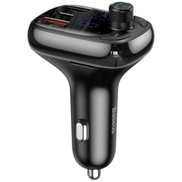 Bluetooth FM Modulator Car Quick Charger 12-24V 2x