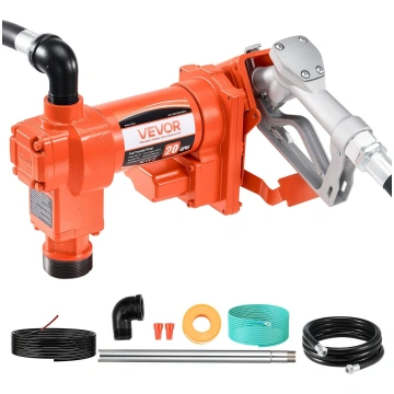 VEVOR VEVOR Fuel Transfer Pump, 12V DC 76 L/min(20