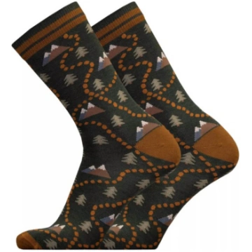 UphillSport Lifestyle Path Merino Wool Socks, gree