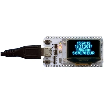 4duino IoT WLAN Display - ESP32 Modul mit 4 Zeilen