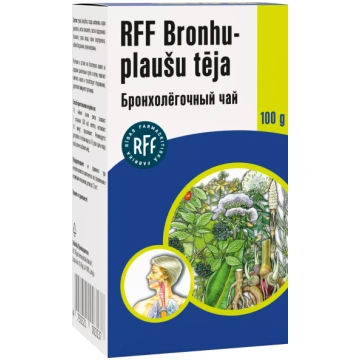 RFF Bronhu-plaušu beramā tēja, 100 g